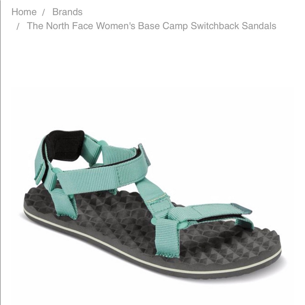 The North Face switch back sandals